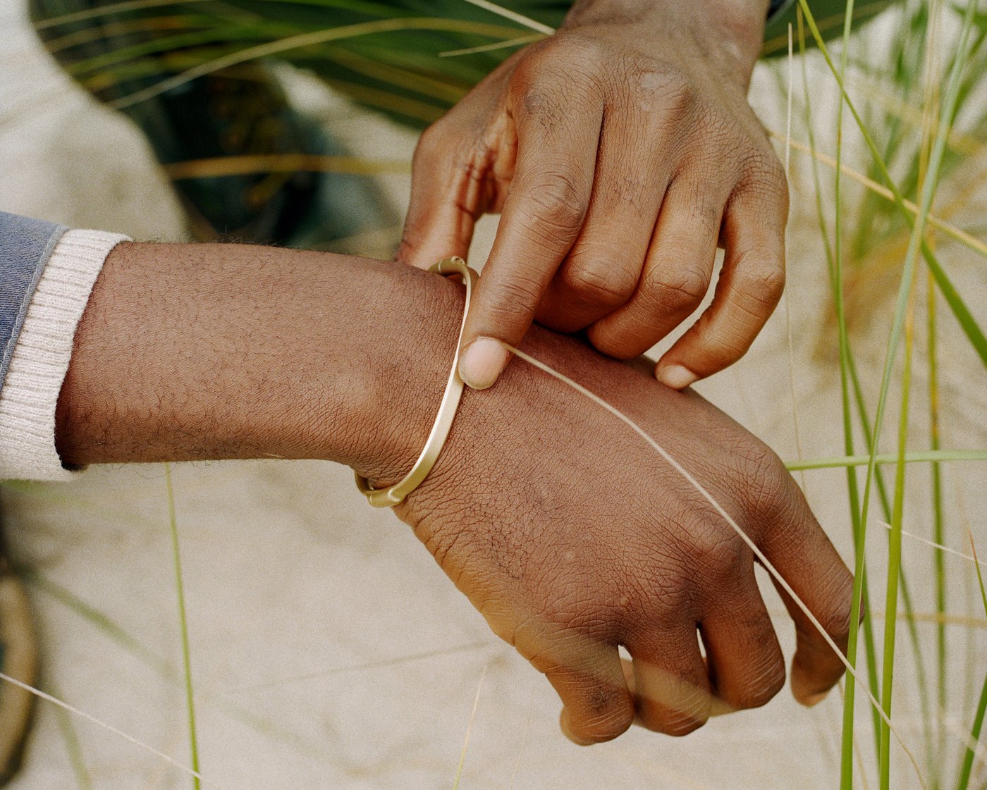 Swing Cuff - Vapor Brass