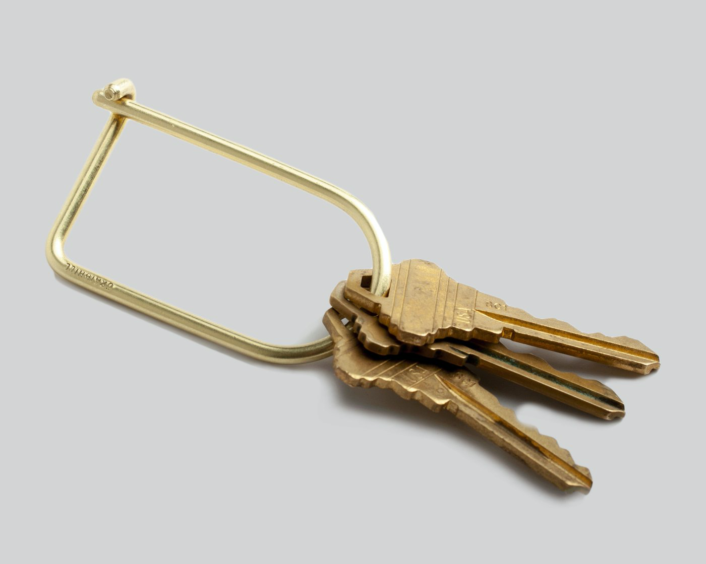 Wilson Keyring - Brass
