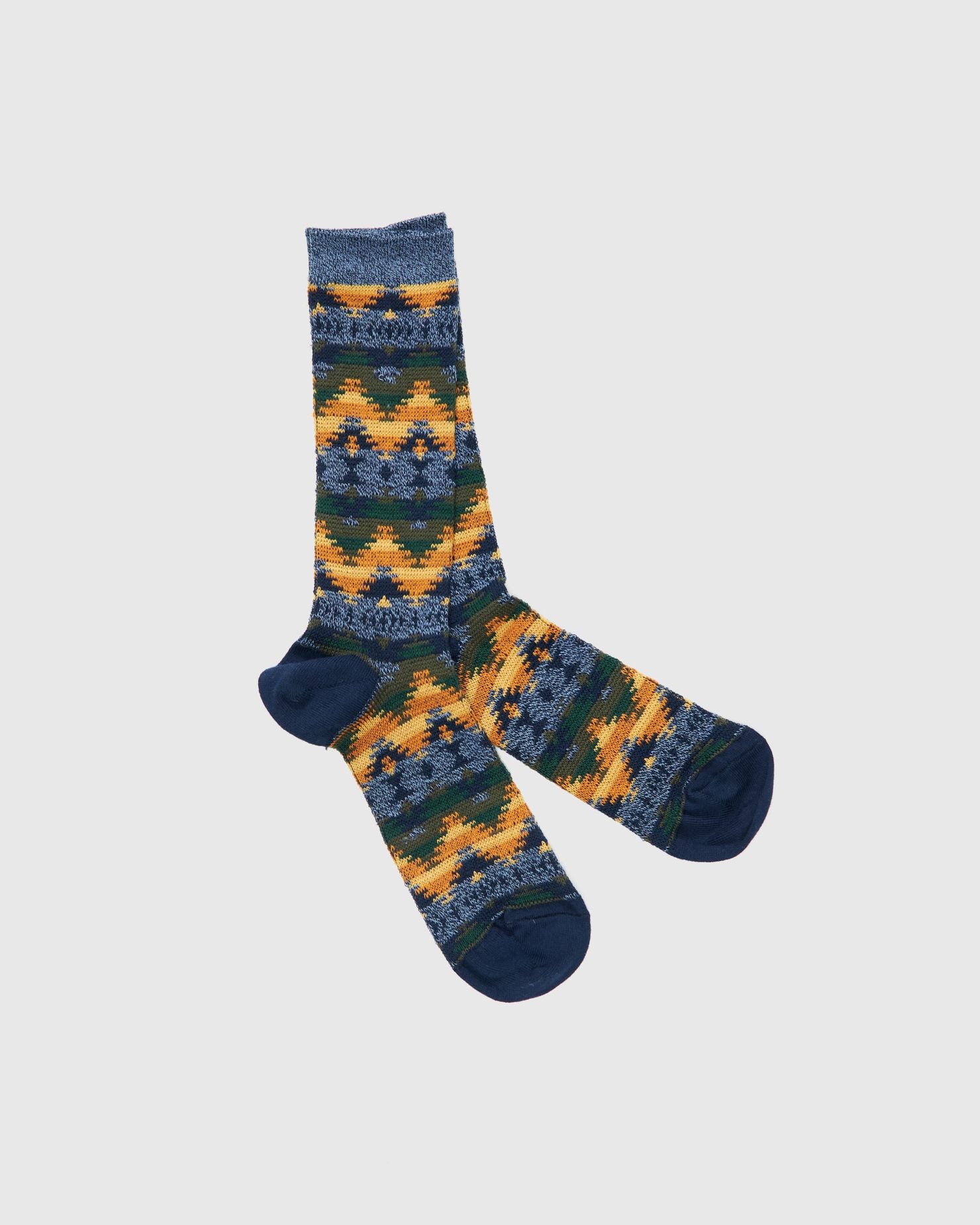 Wigwam Crew Sock in Navy