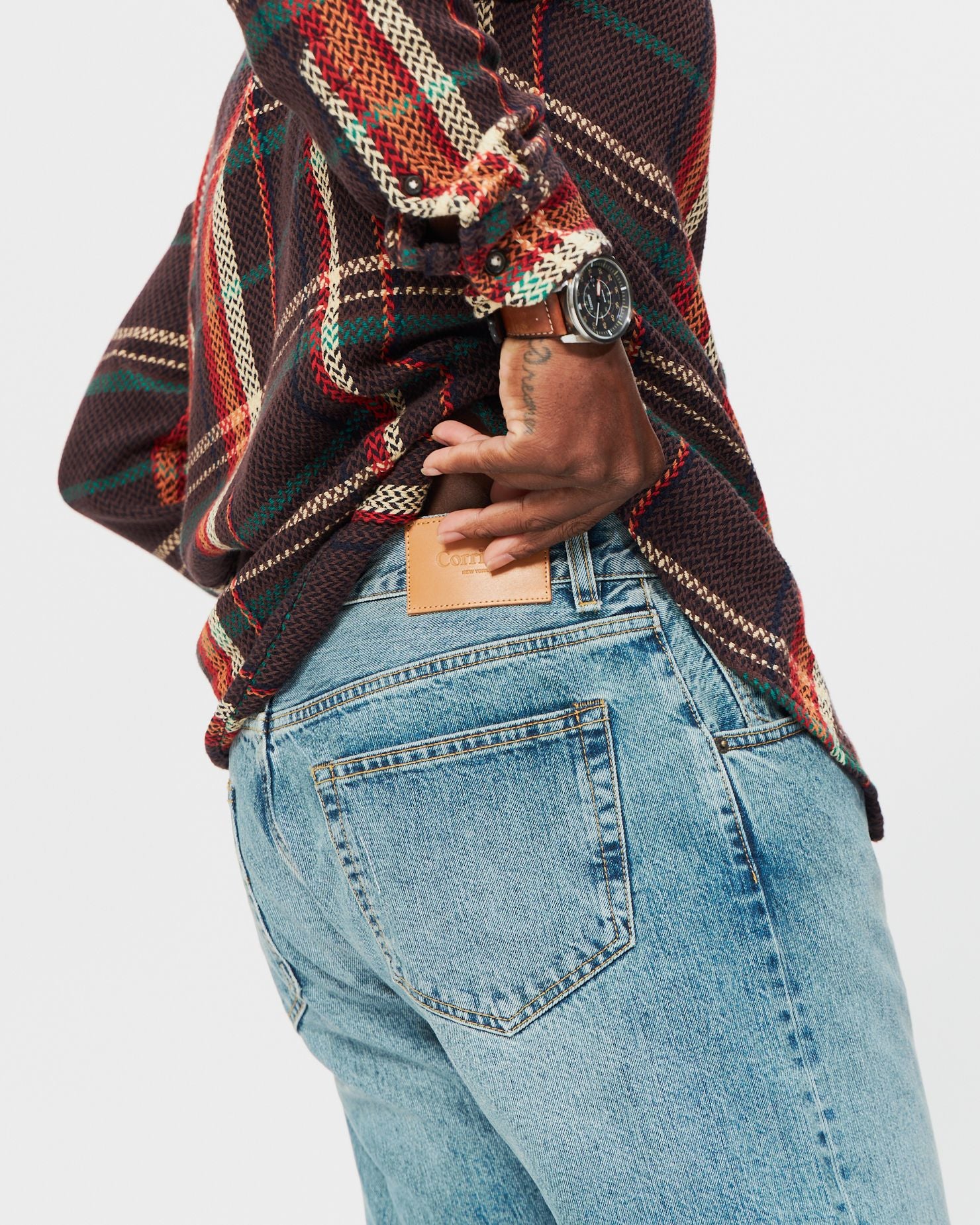 5 Pocket Jean in Bleach Wash