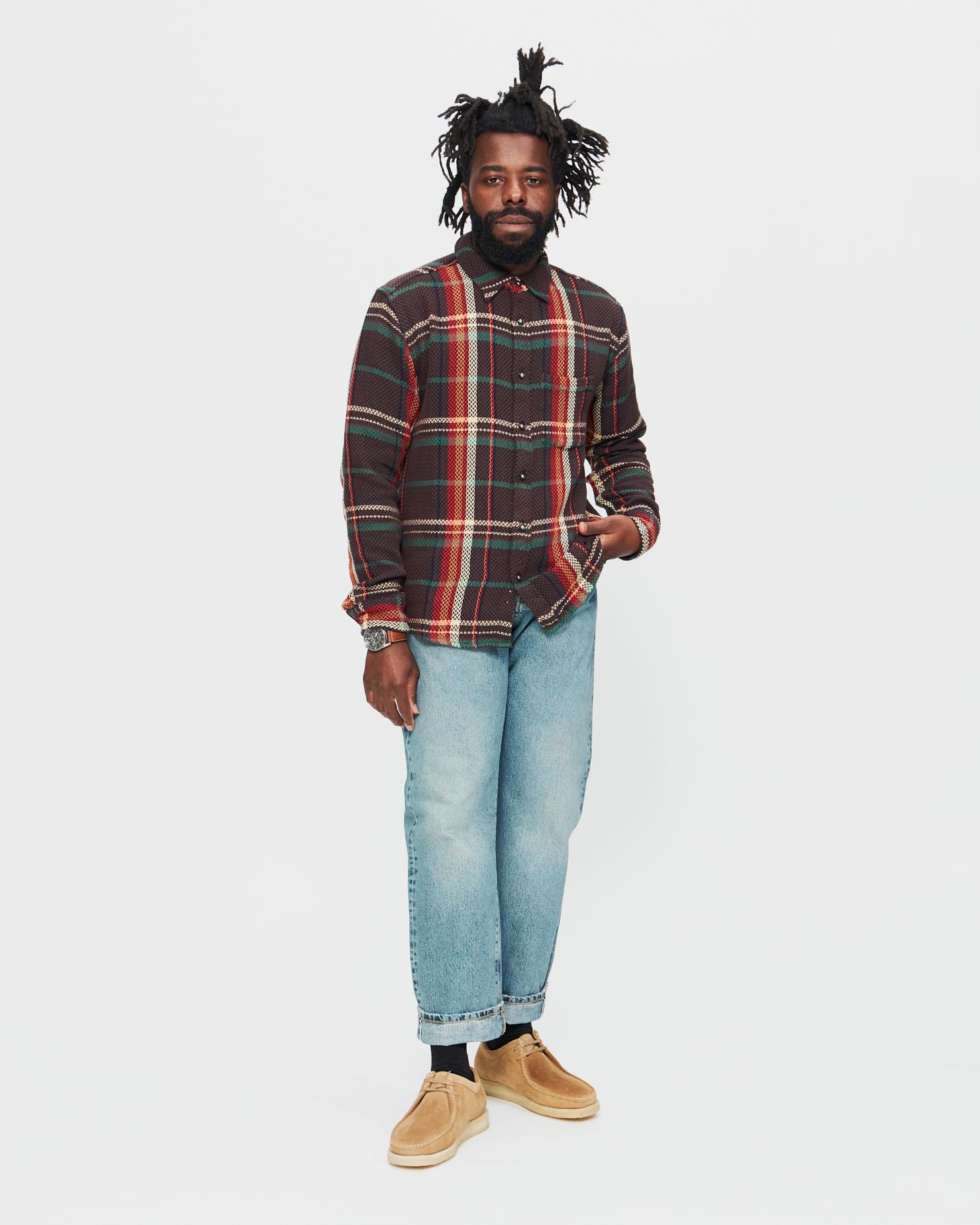 5 Pocket Jean in Bleach Wash