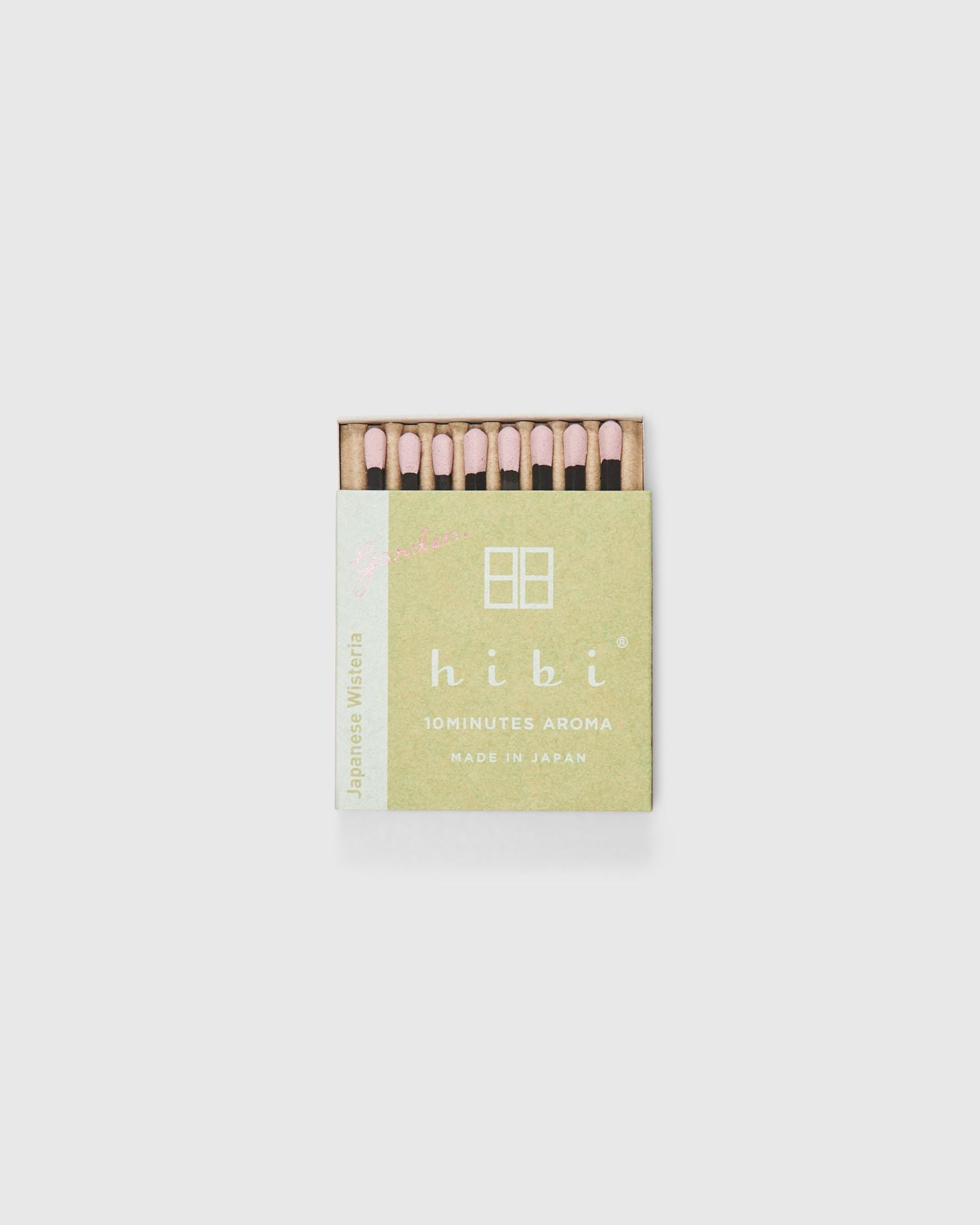 Hibi Incense Matches - Japanese Wisteria