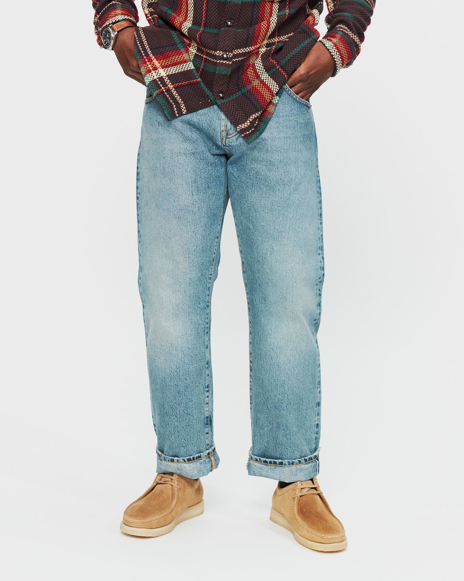 5 Pocket Jean in Bleach Wash