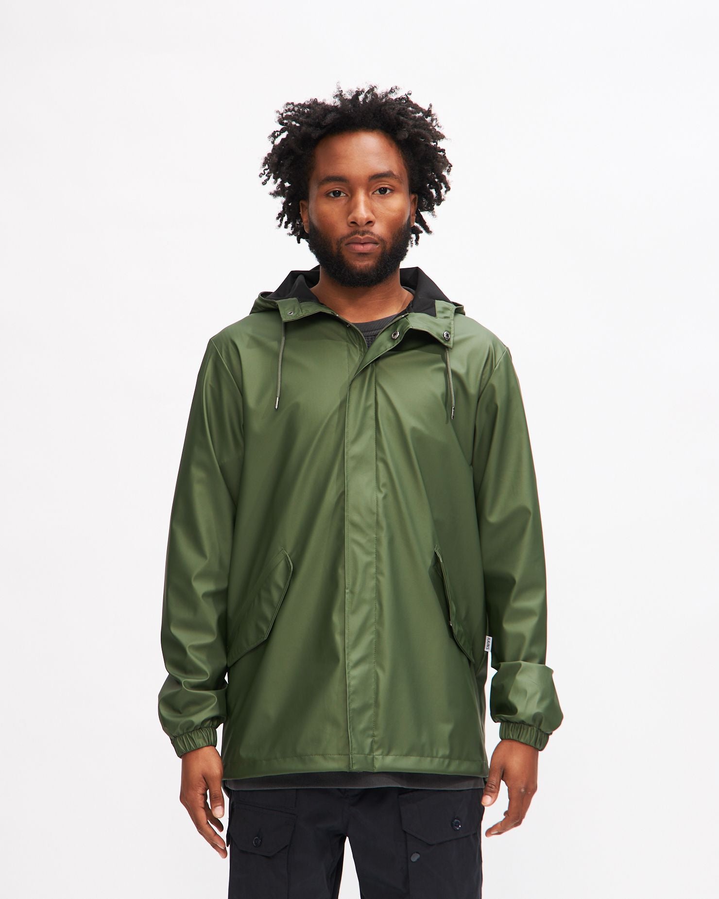 Fishtail Jacket in Evergreen