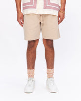 Beach Short in Sand Summer Canvas