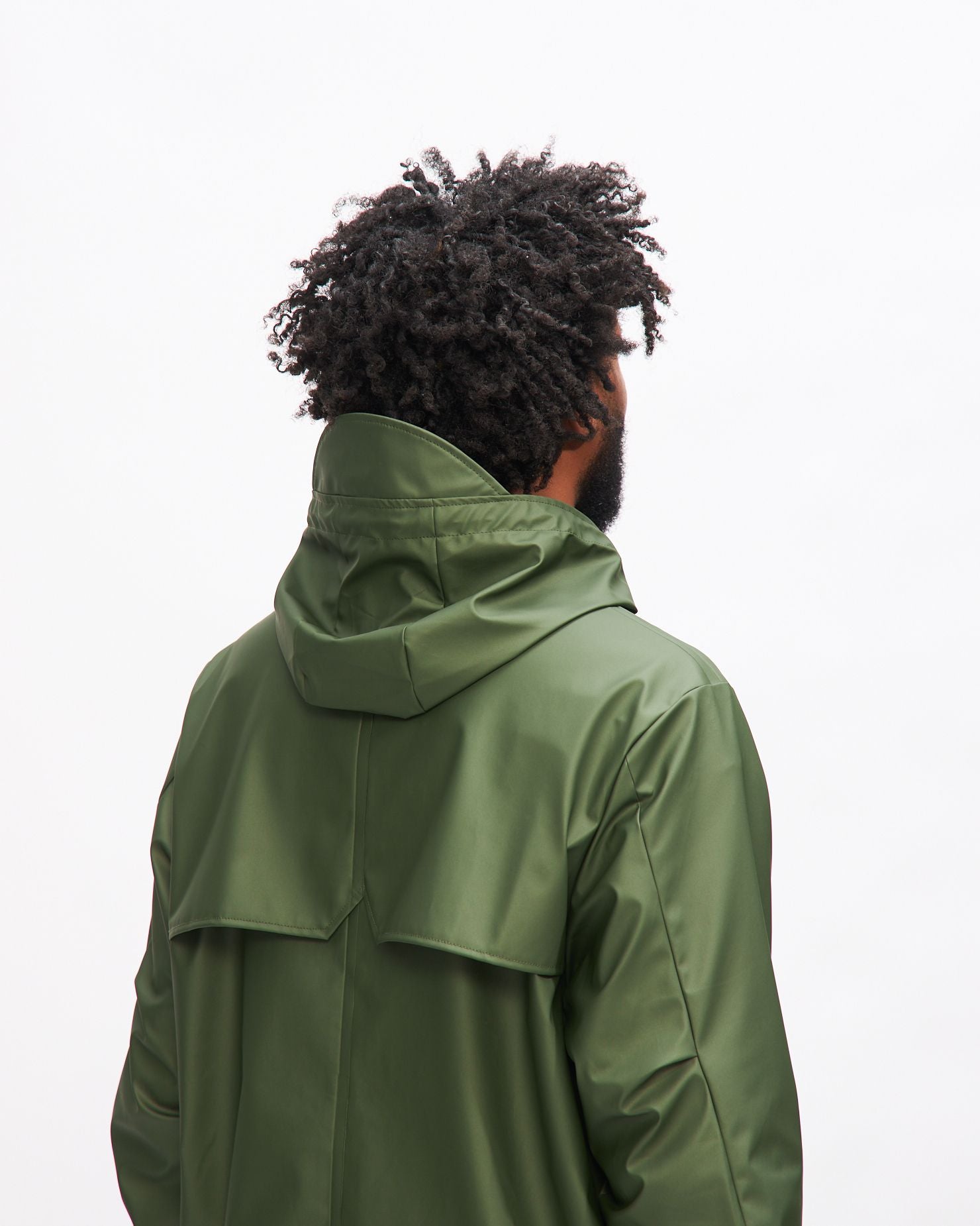Fishtail Jacket in Evergreen
