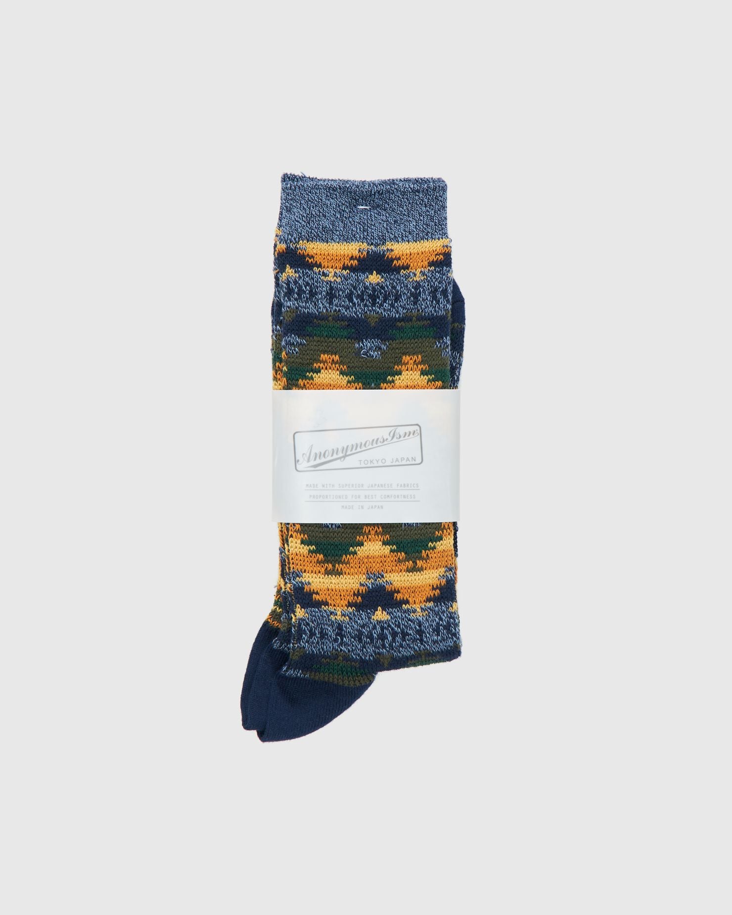 Wigwam Crew Sock in Navy