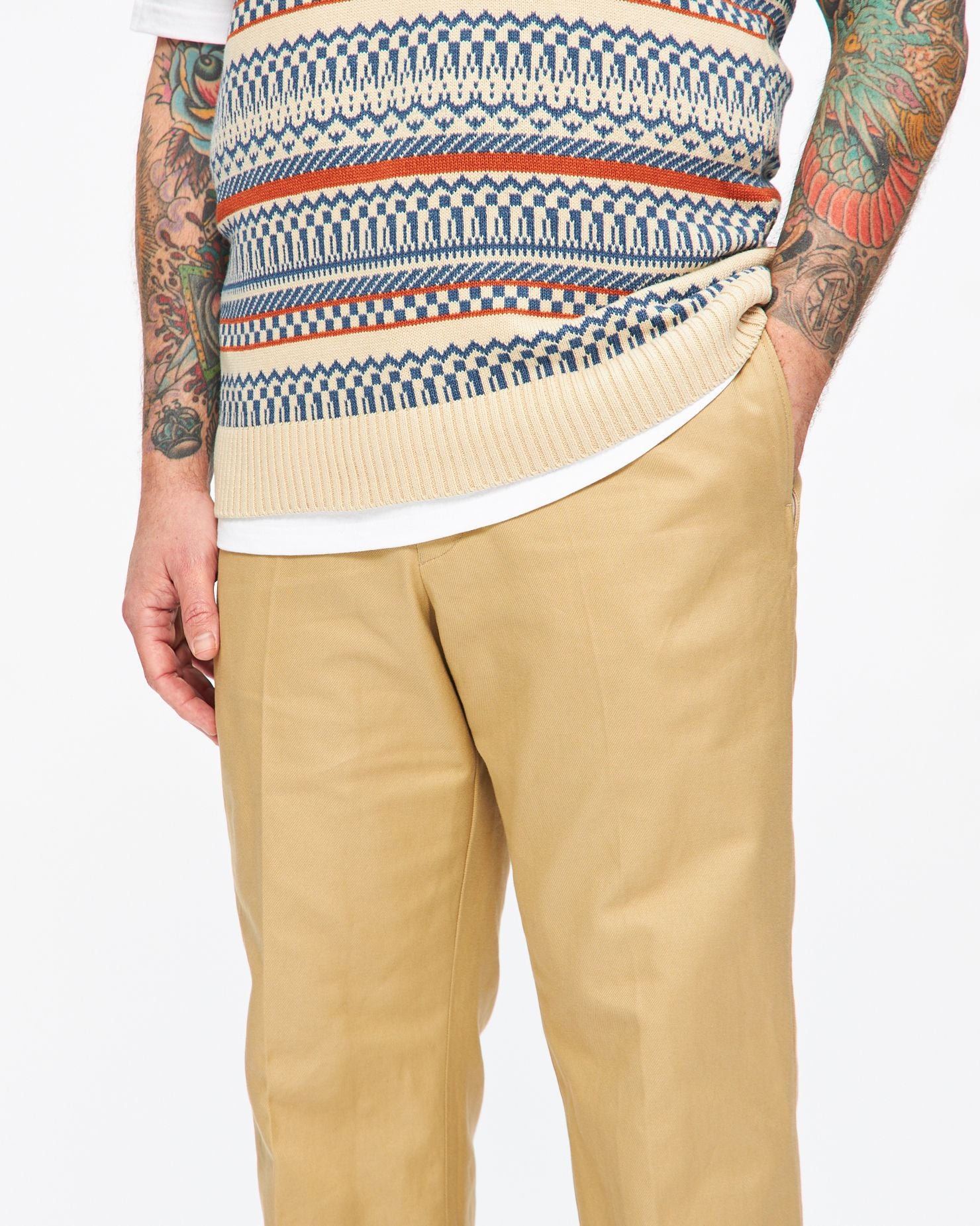 Mobley Straight Pant in Khaki