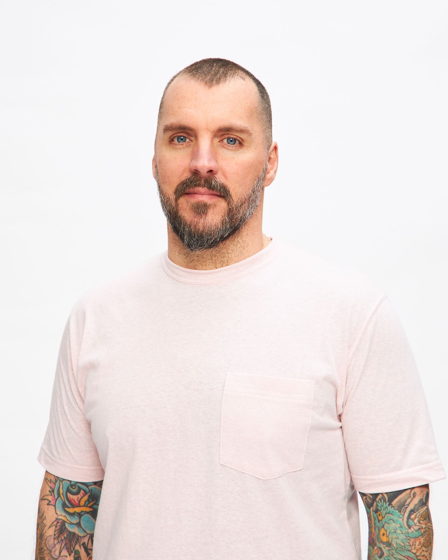 Pocket T-Shirt in Pink