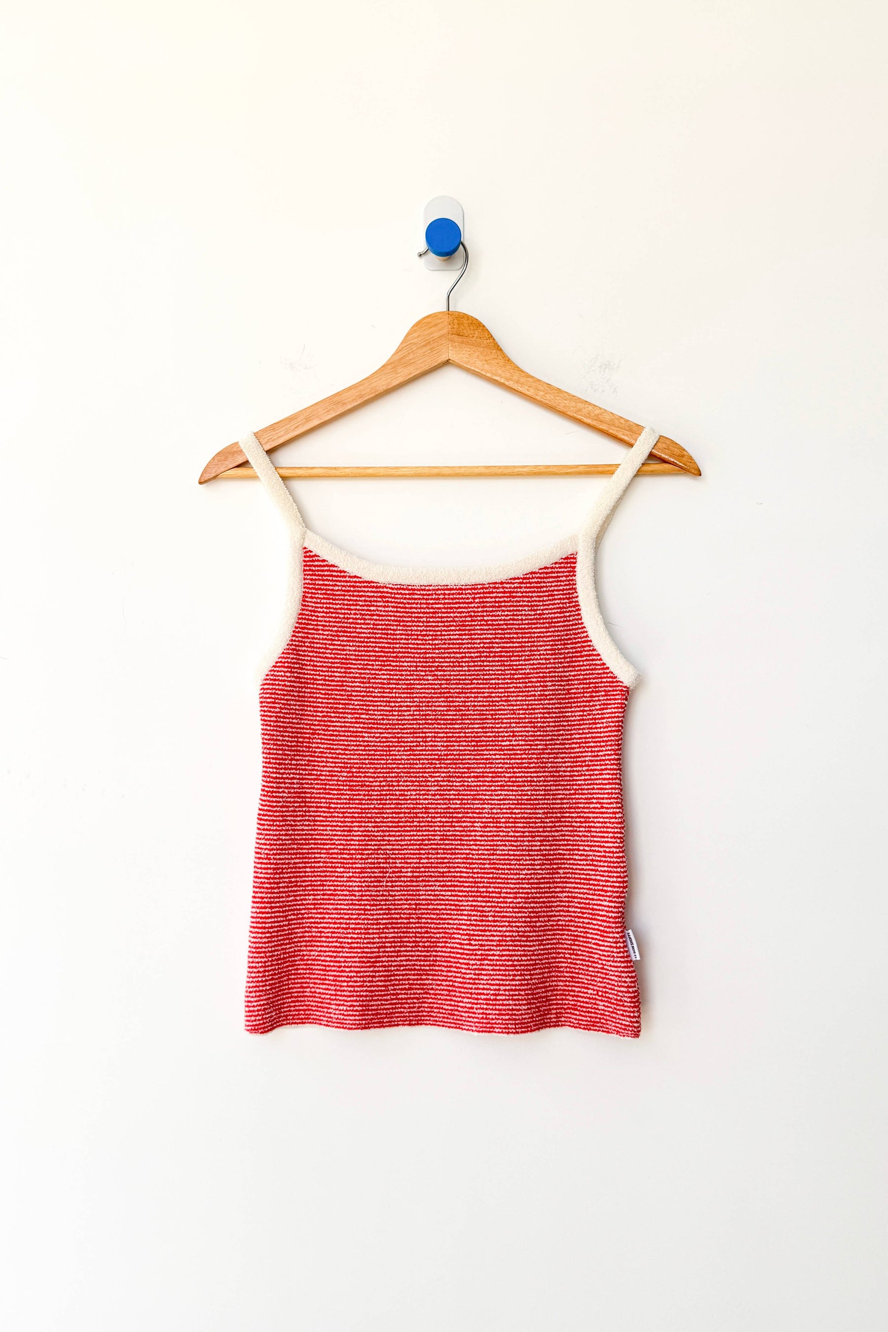 Lily Sweater Cami in Red Stripe