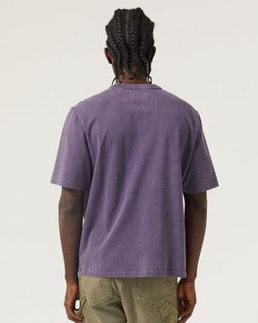 Garment Dye Tee in Purple