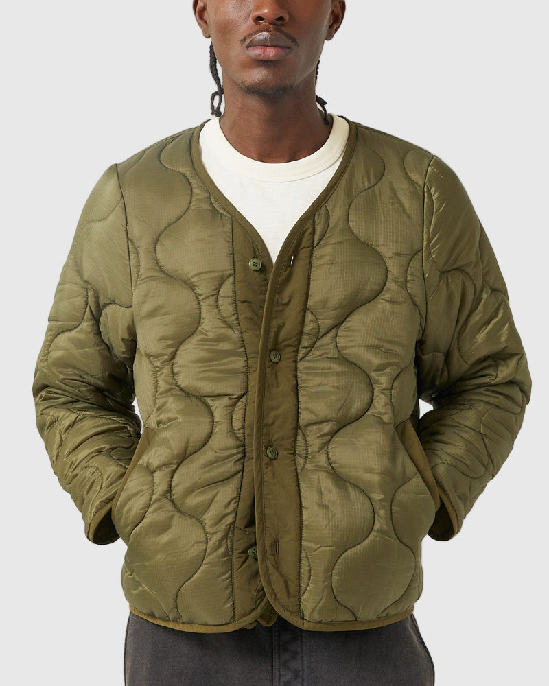 Corridor Quilted Liner Jacket in Army