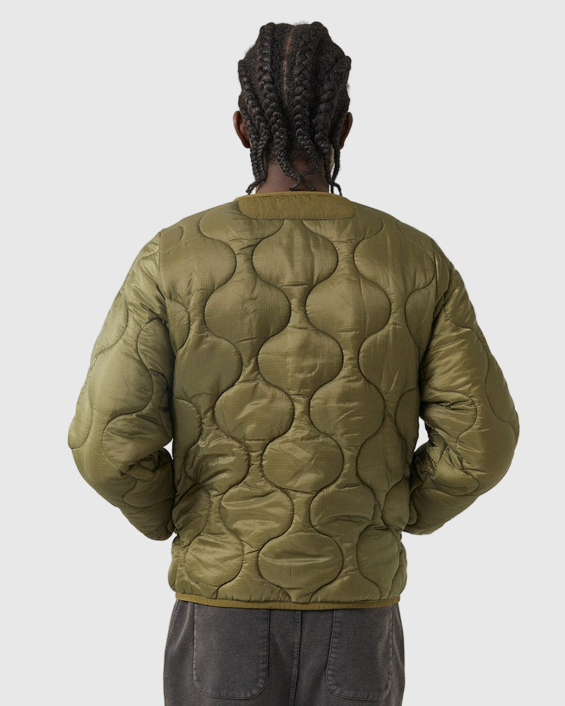Corridor Quilted Liner Jacket in Army
