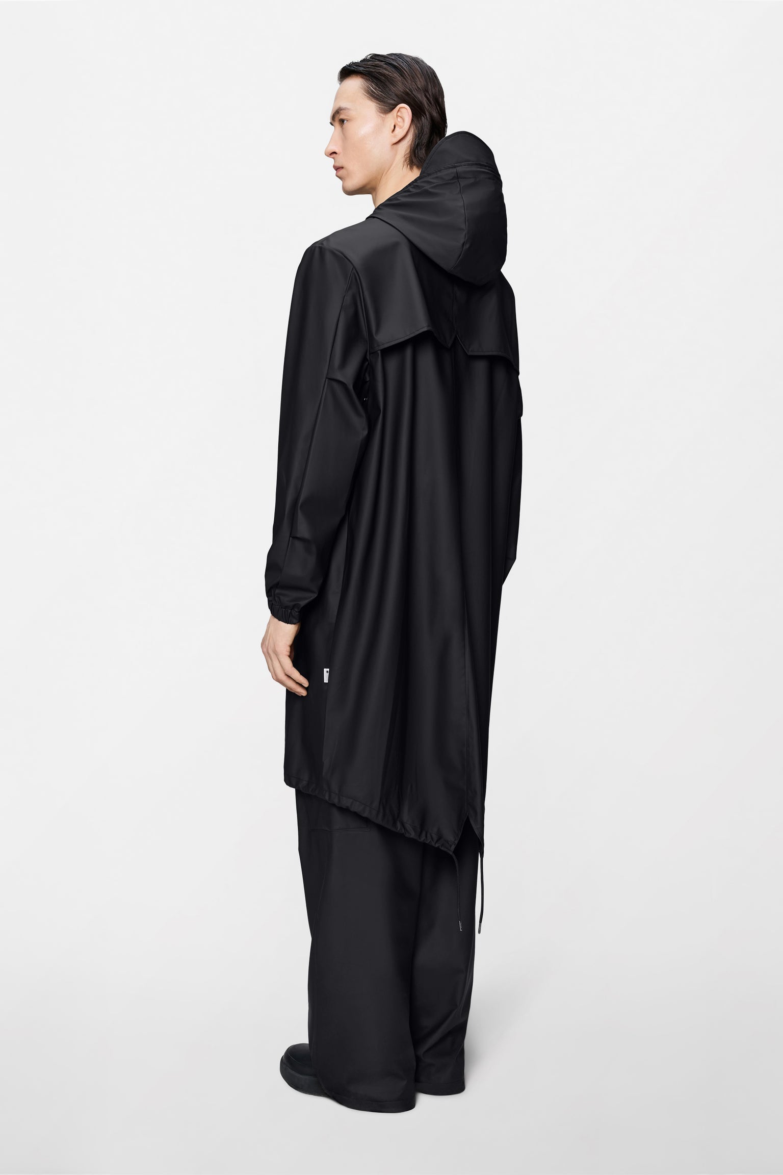 Fishtail Jacket in Black