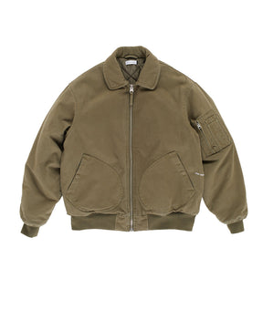 Pop Trading Company Flight Jacket in Clover Homme Essentials 