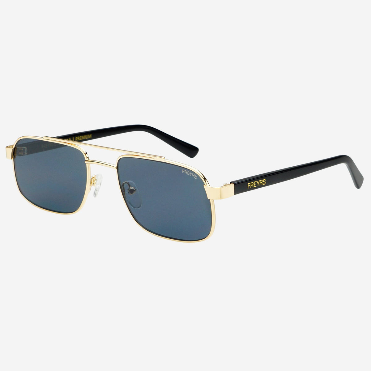 Vesper Aviator Sunglasses in Gold / Gray