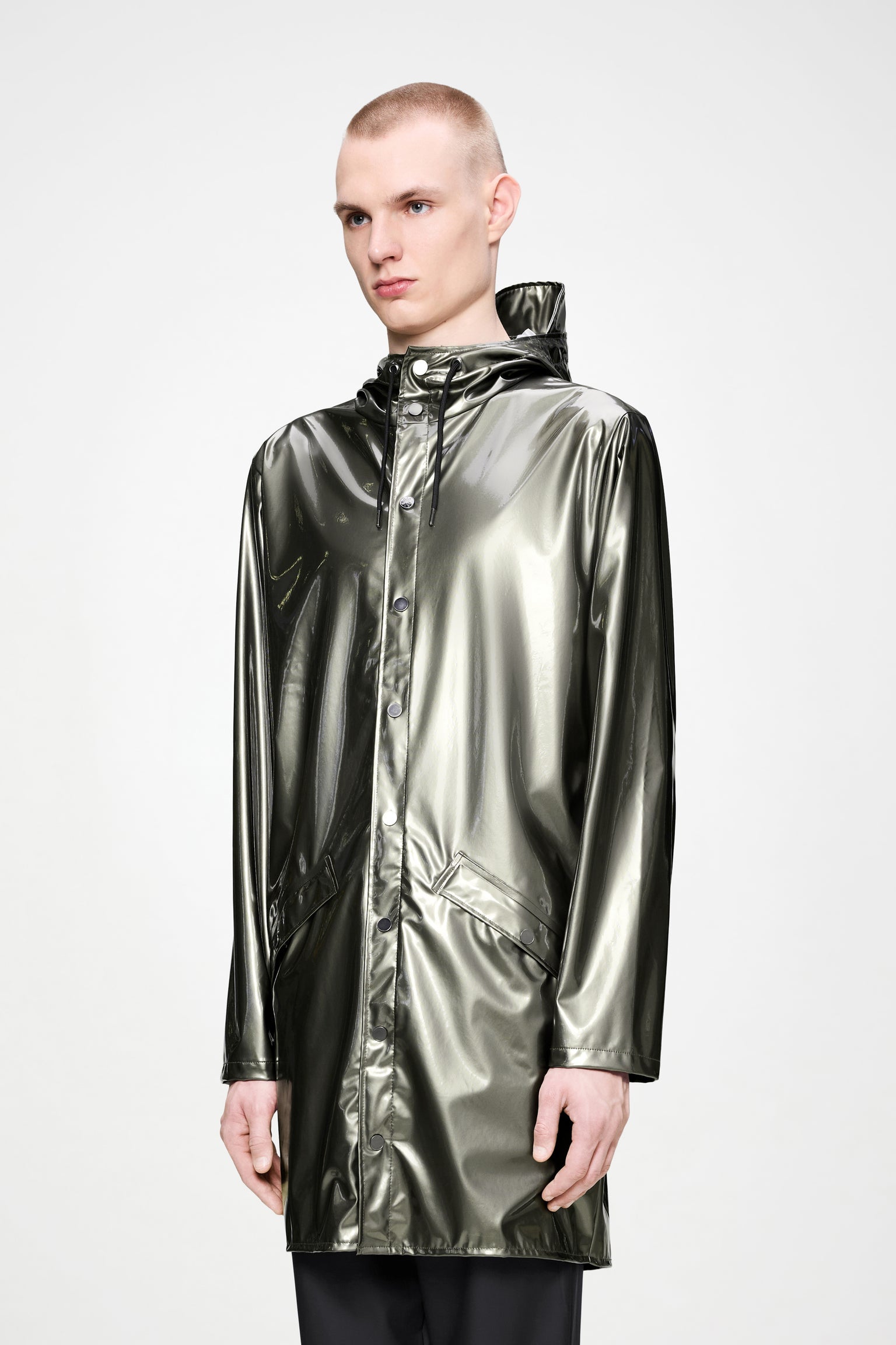 Long Jacket in Raven