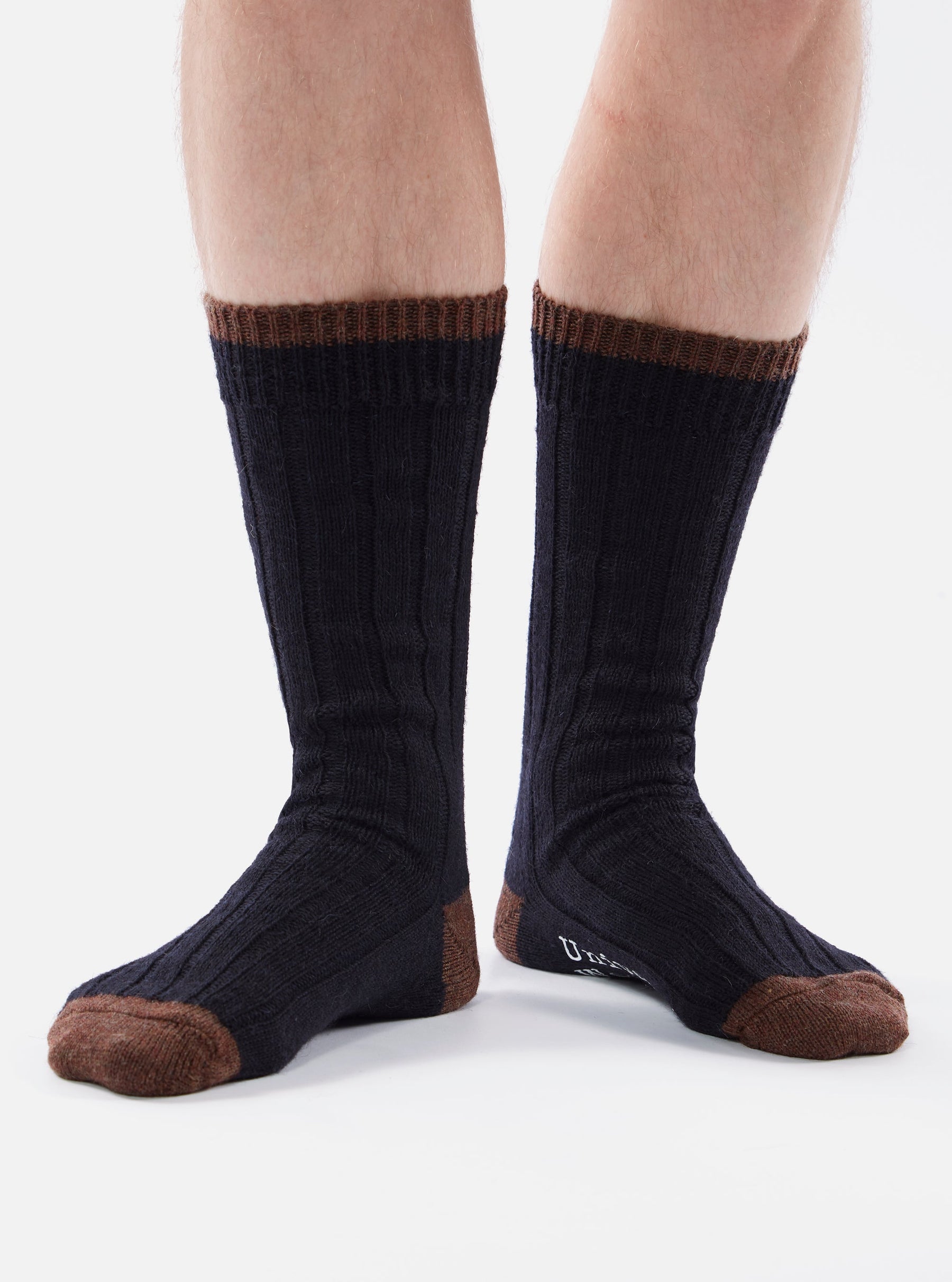 Wool Hike Sock in Navy