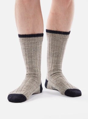 Wool Hike Sock in Stone