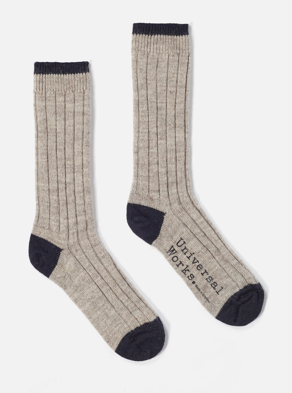 Wool Hike Sock in Stone