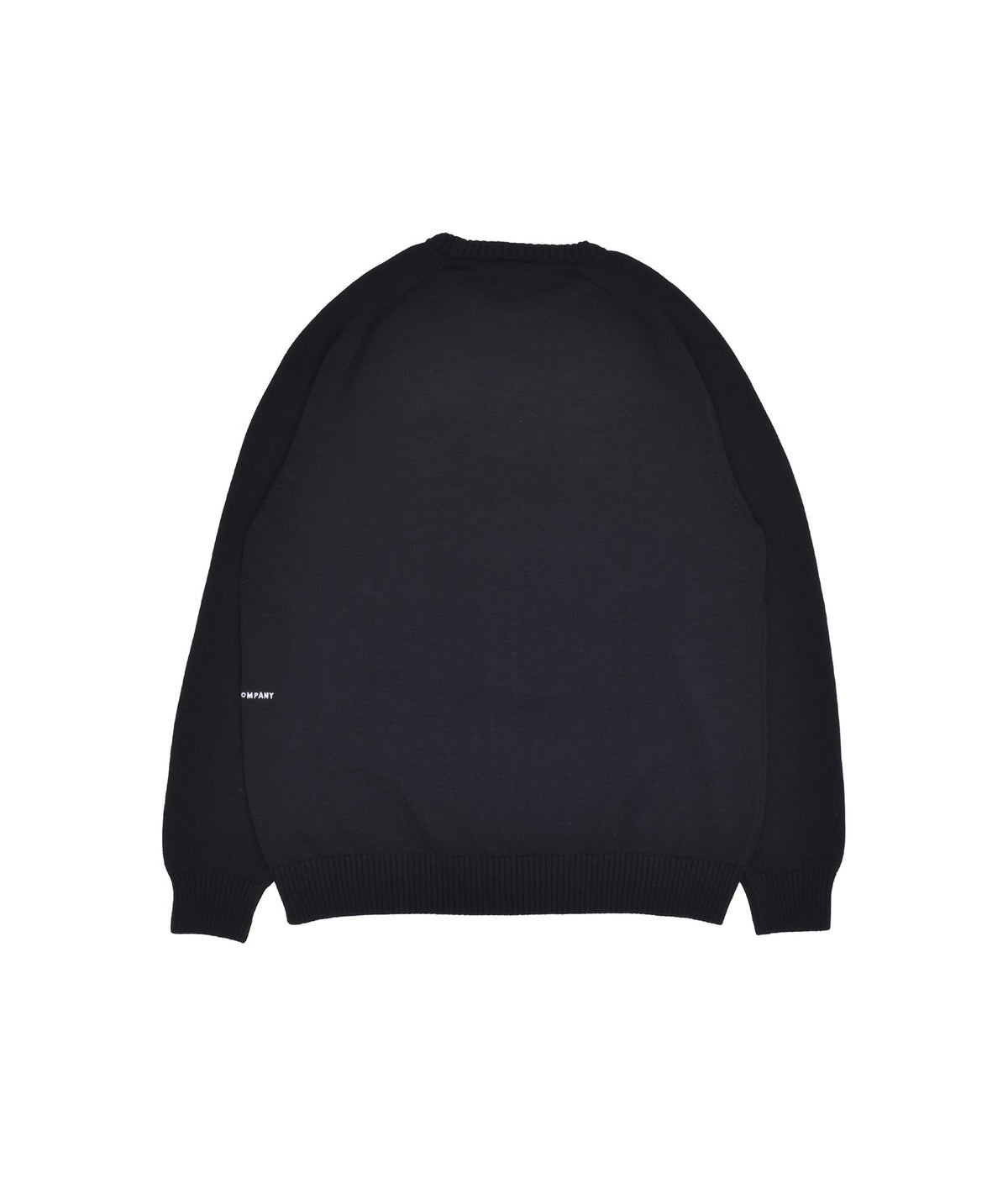 Corn Knitted Crewneck in Black
