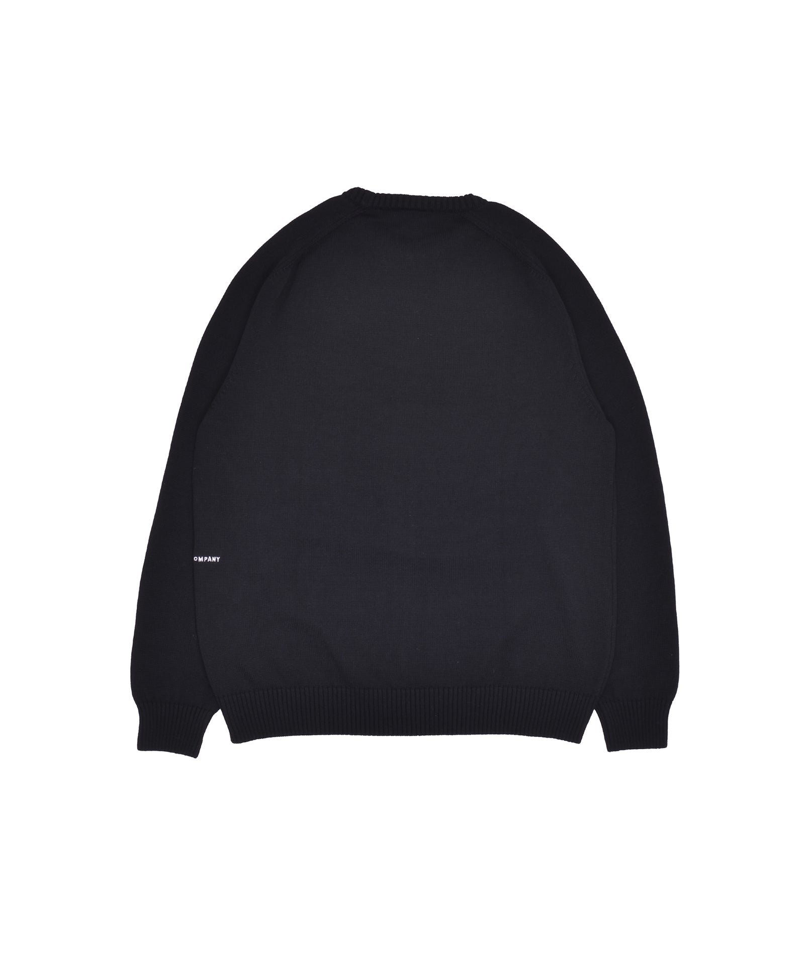 Corn Knitted Crewneck in Black