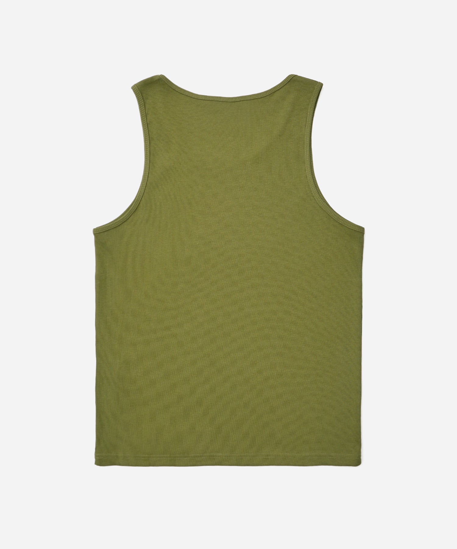 Cotton Rib Tank in Mayfly