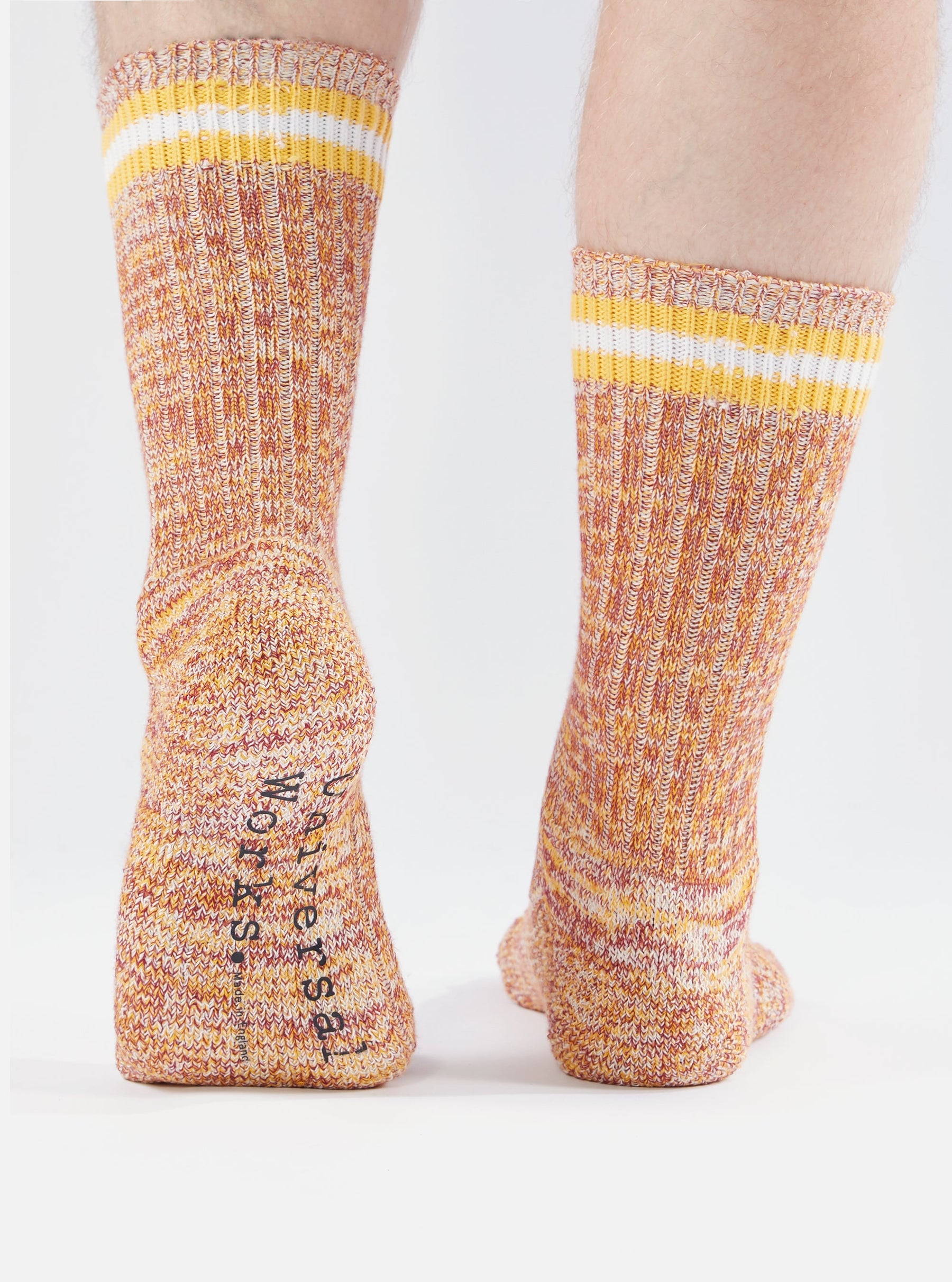 Everyday Stripe Sock in Yellow