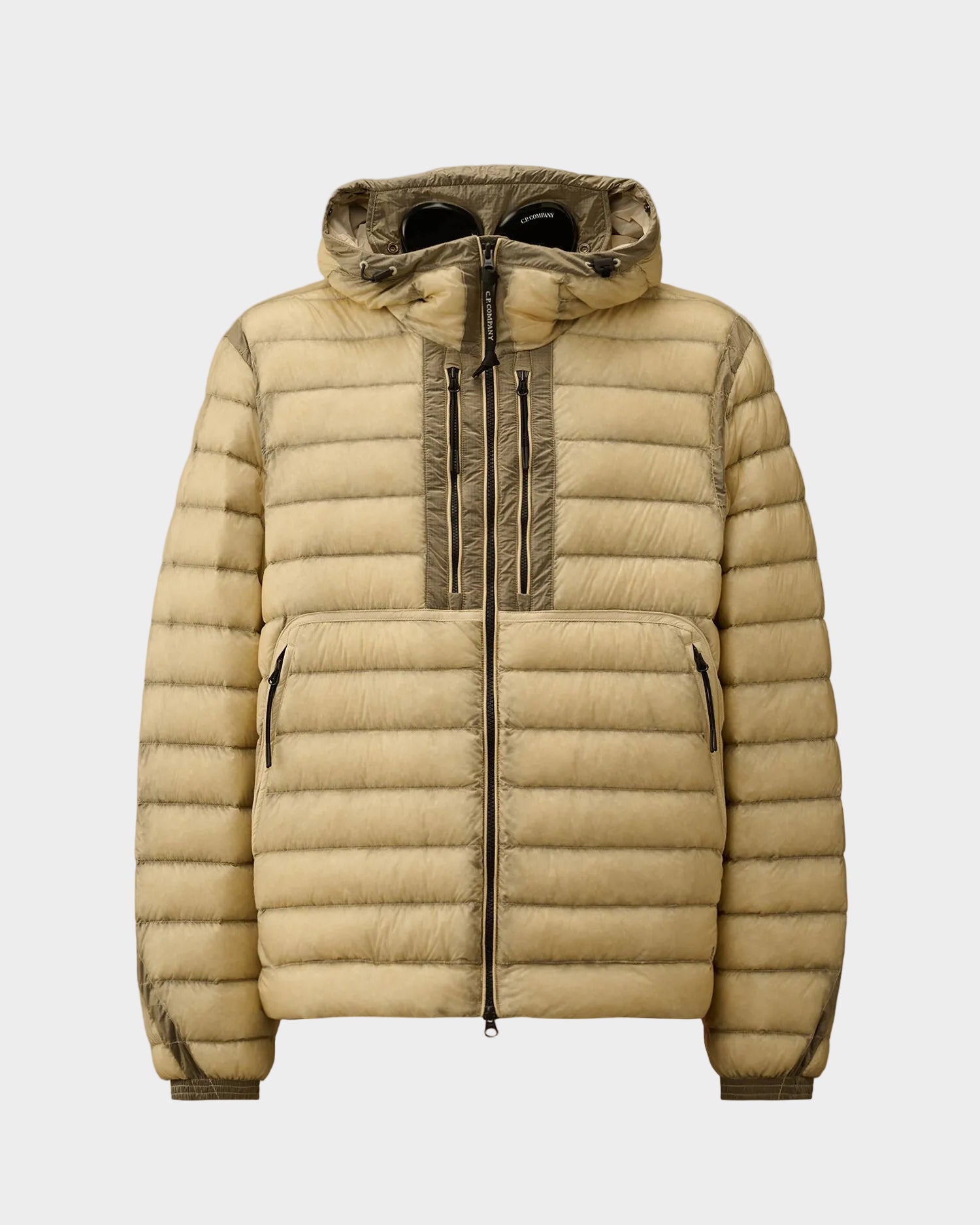 D.D. Shell Goggle Down Jacket in Pistachio Shell