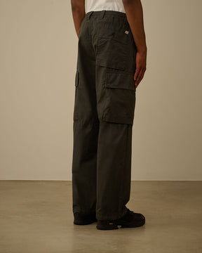 Microreps Boxy Cargo Pants in Dark Shadow