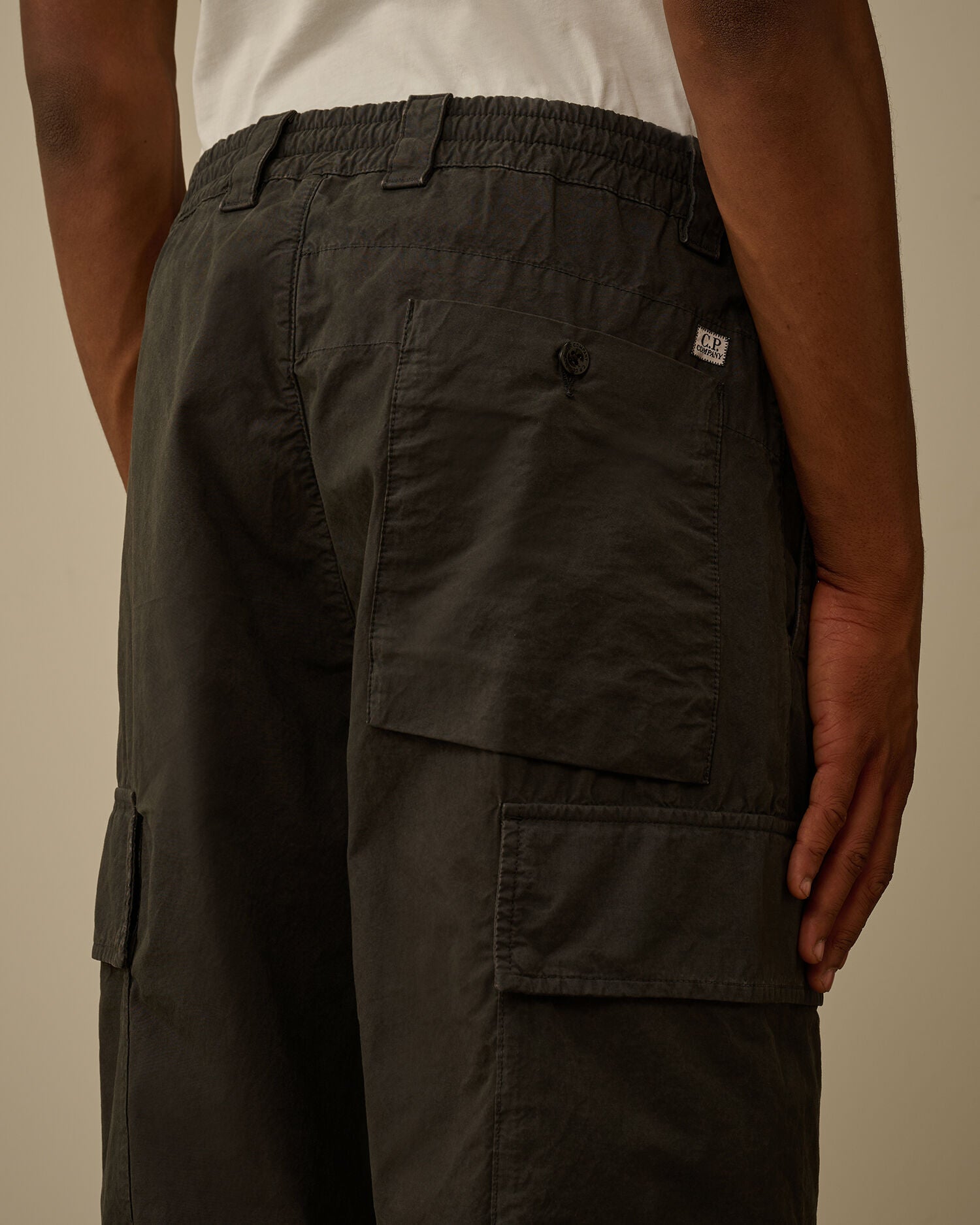 Microreps Boxy Cargo Pants in Dark Shadow