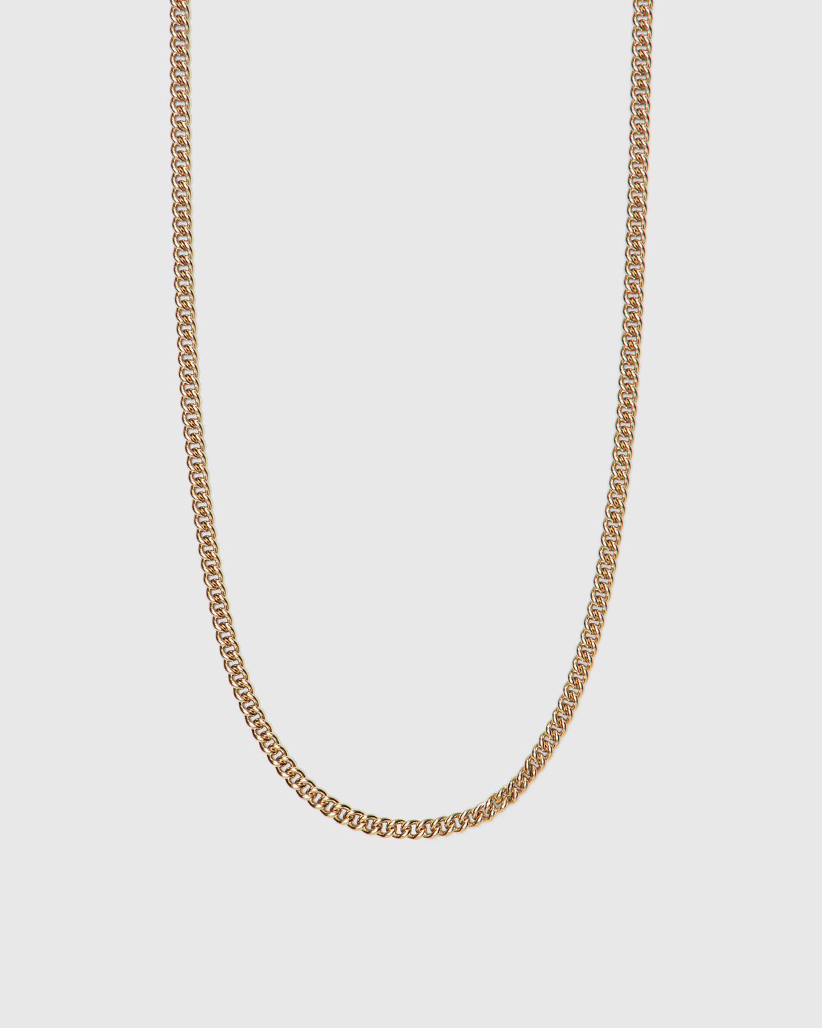 4MM Curb Chain in 14K Gold Filled