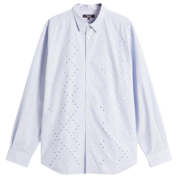 COMMEdesGARCONS GANRYU ベースボールシャツ M 白/黒 COMMEdesGARCONS GANRYU ベースボールシャツ M 白/黒 - メルカリ