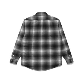 Poly Filled Shirt in Black