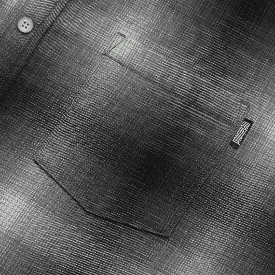 Poly Filled Shirt in Black