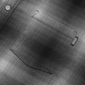 Poly Filled Shirt in Black