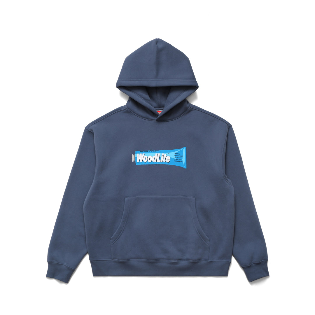 Woodlite Hooded Sweatshirt in Steel