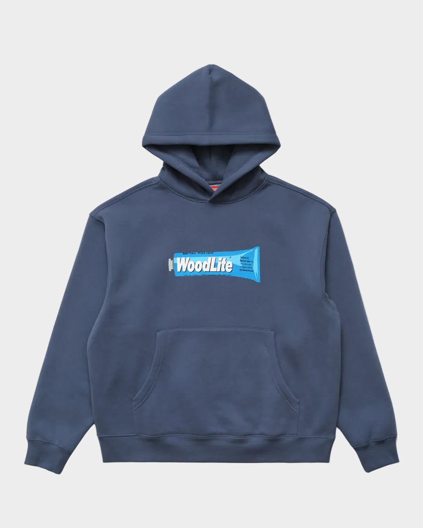 Woodlite Hooded Sweatshirt in Steel