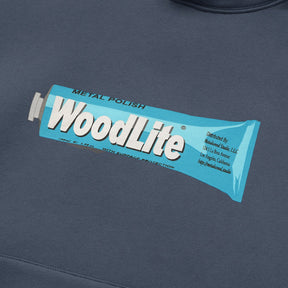 Woodlite Hooded Sweatshirt in Steel