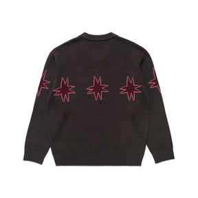 Kiki Zip Knit Longsleeve Polo in Graphite