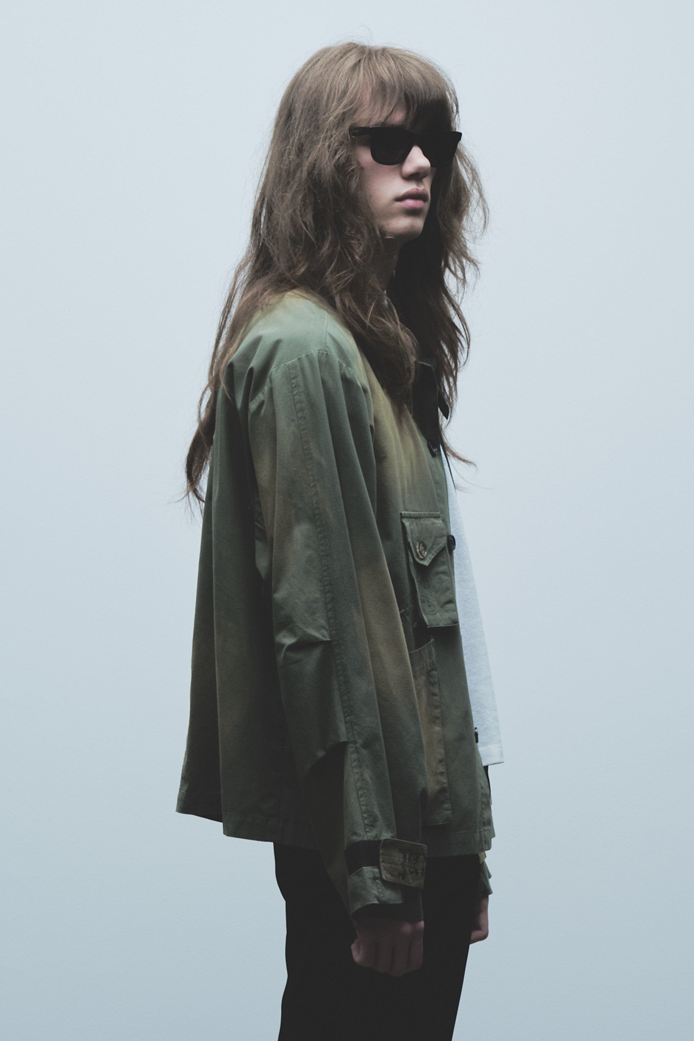 Sketches Field Jacket in Green