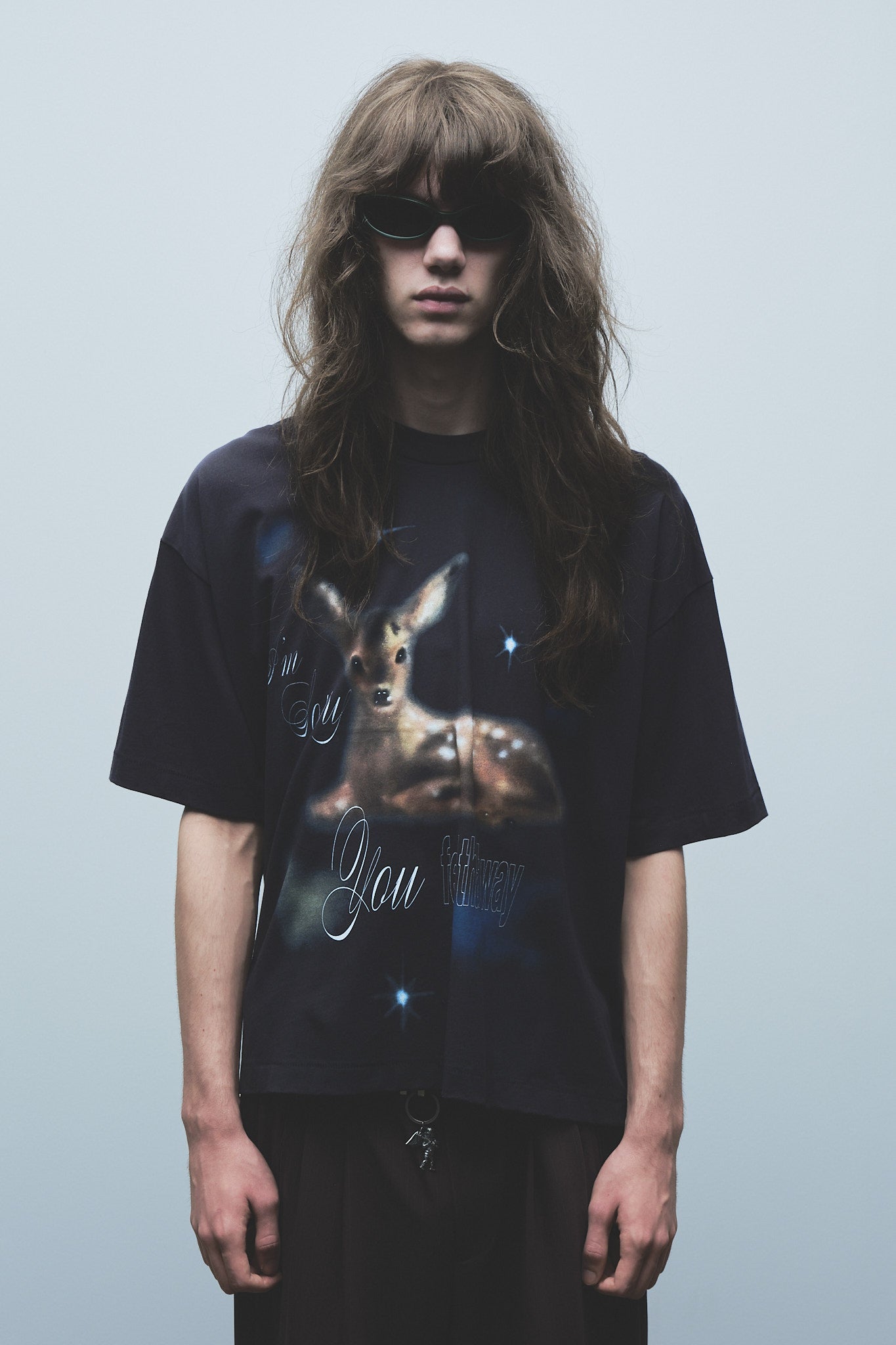 I'm Sorry S/S Tee in Black