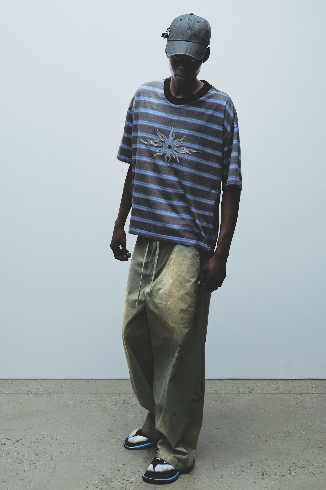 Sketches Ballon Pant in Green