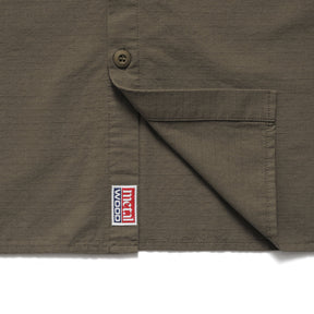 Paneled Workshirt in Olive