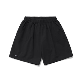 Seersucker Spa Short in Black