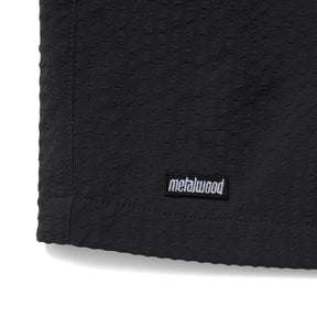 Seersucker Spa Short in Black