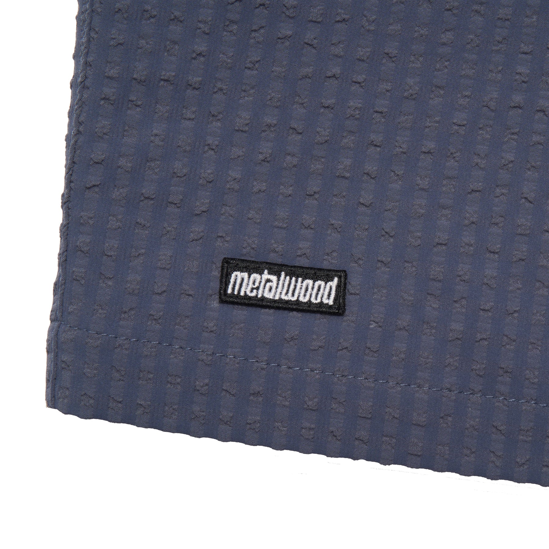 Seersucker Spa Short in Navy