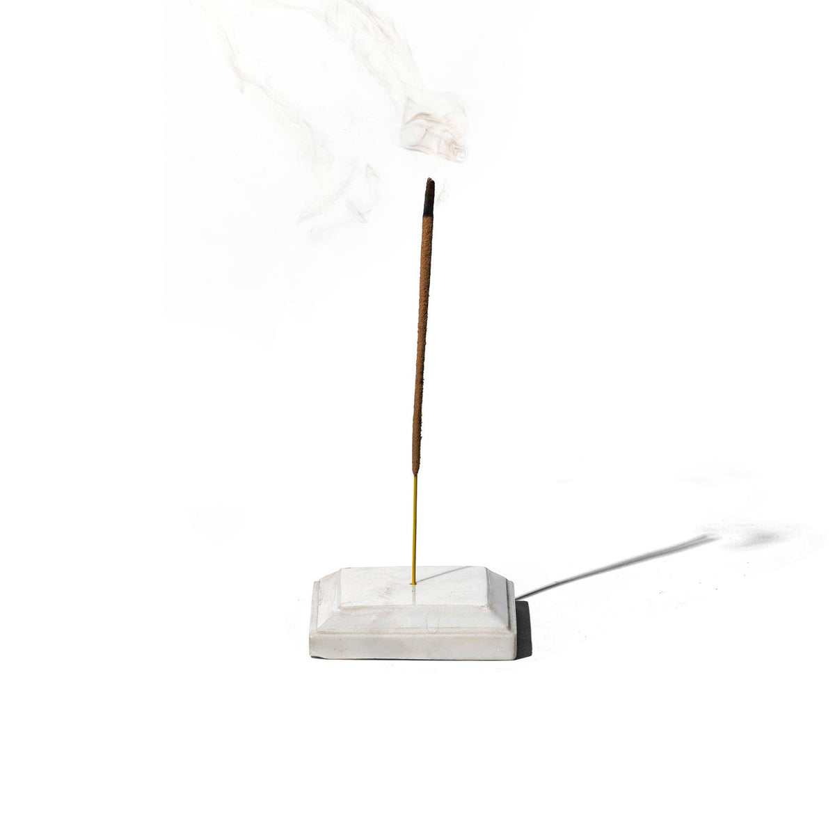 Marble Incense Holder in White