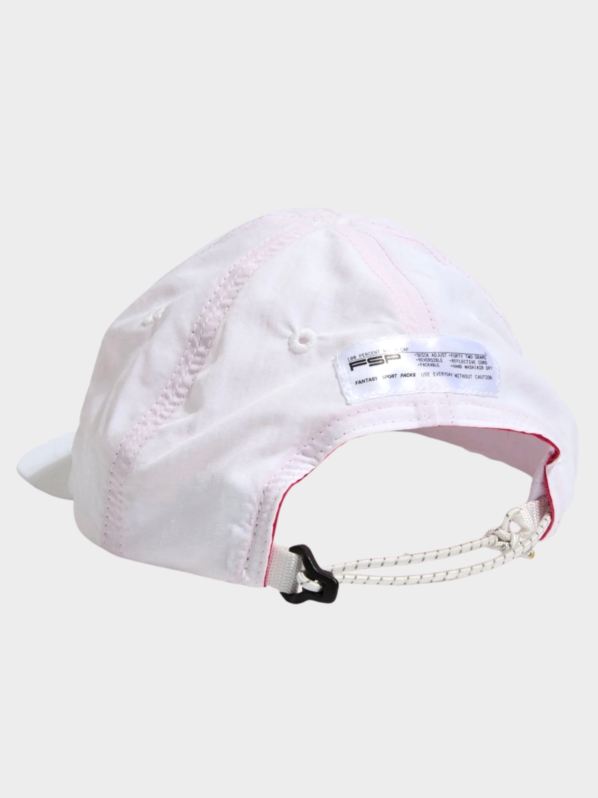 Nylon Cap in White
