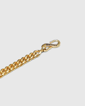 5MM Cuban Link Bracelet in 14K Gold Plated